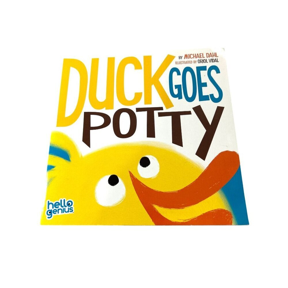 Duck Goes Potty Childrens Book by Michael Dahl Paperback 8x8 New